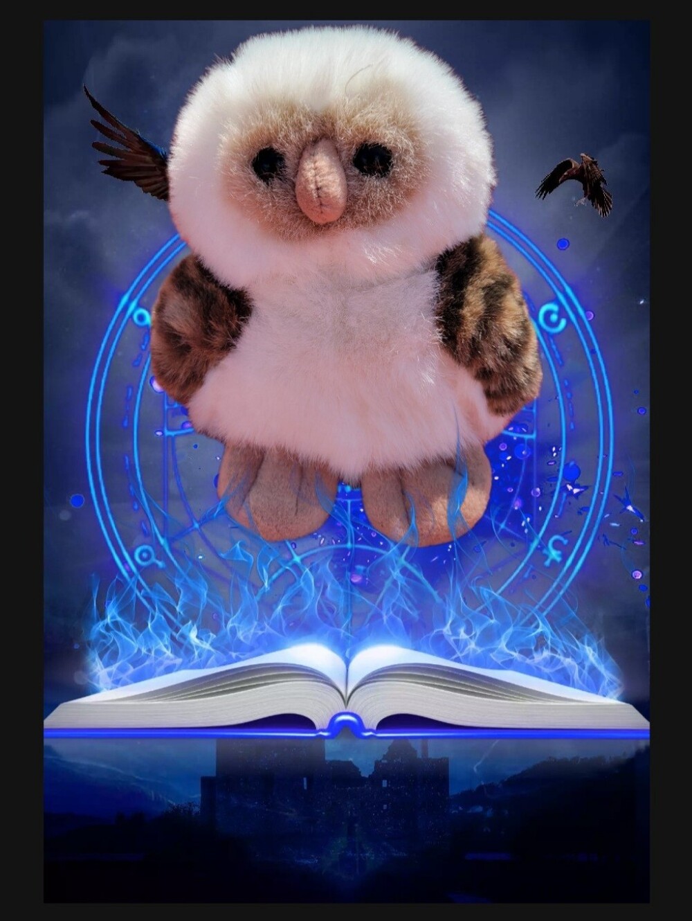 Vintage 6 Inch Baby Barn Owl Earnest From The Heritage Collection